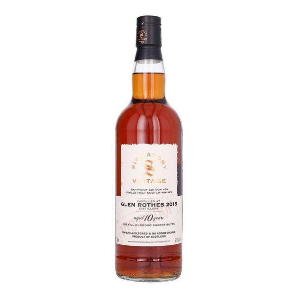 Signatory Glen Rothes 10 YO 2015